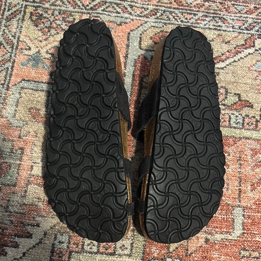Birkenstock Black and Brown Sandals - Picture 3 of 6